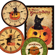 all-halloween-clocks