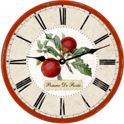 strawberry-clock-fruit-wall-clock