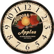 apples-wall-clock