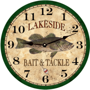 fishing-bass-clock