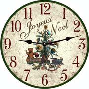 christmas-wall-clocks-Tree