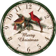 christmas-wall-clock