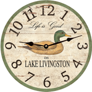 personalized-duck-clock