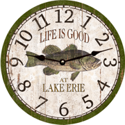 personalized-bass-fish-clock