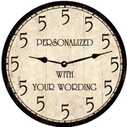 five-o-clock-clock-personalized