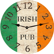 irish-pub-shamrock-clock