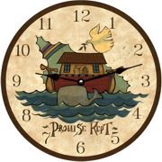 primitive-clock-noah's-ark