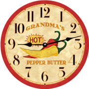 pepper-clock