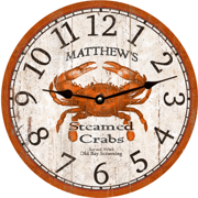 crab-clock-personalized