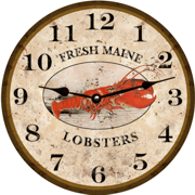 personalized-maine-lobster-clock