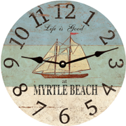 personalized-key-west-clock