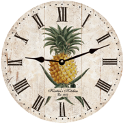 pineapple-personalized-wall-clock