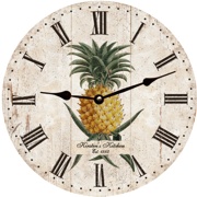 personalized-pineapple-wall-clock