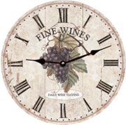 purple-wine-clock