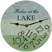 relax-at-the-lake-clock