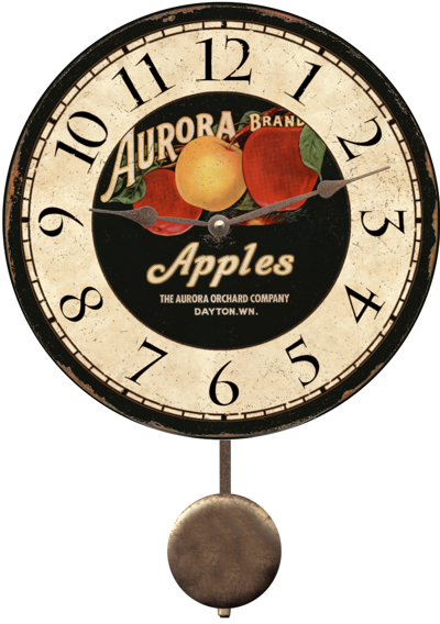 apples-wall-clock
