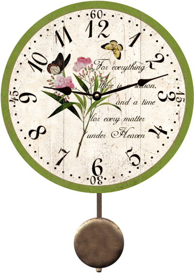 butterfly-clock
