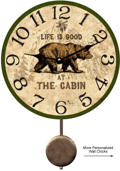 cabin-clock