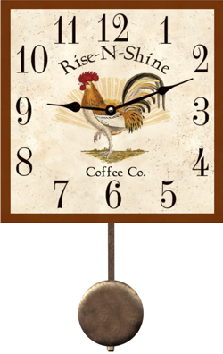 coffee-wall-clock