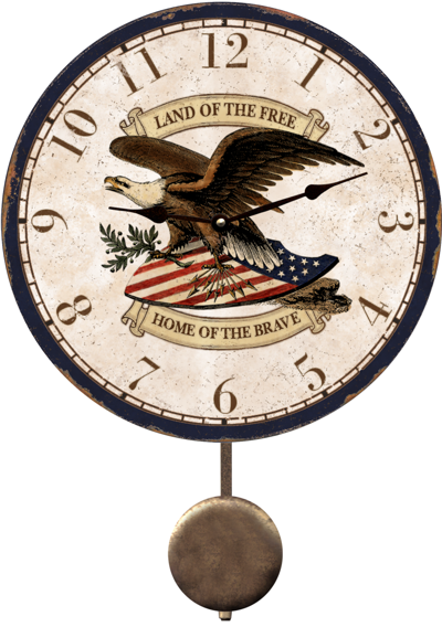 eagle-wall-clock