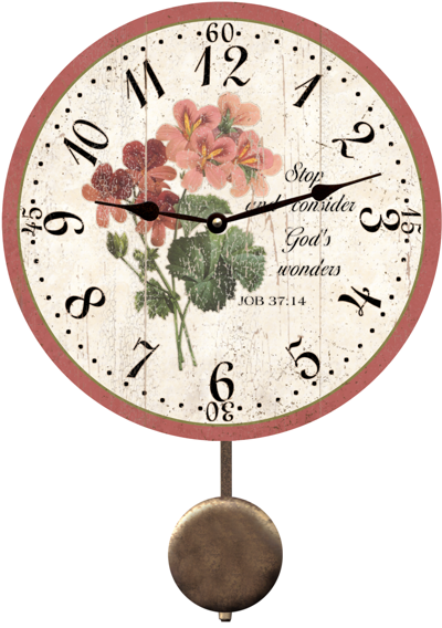 flower-christian-clock