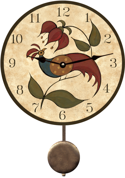Details about   Folk Birds Clock