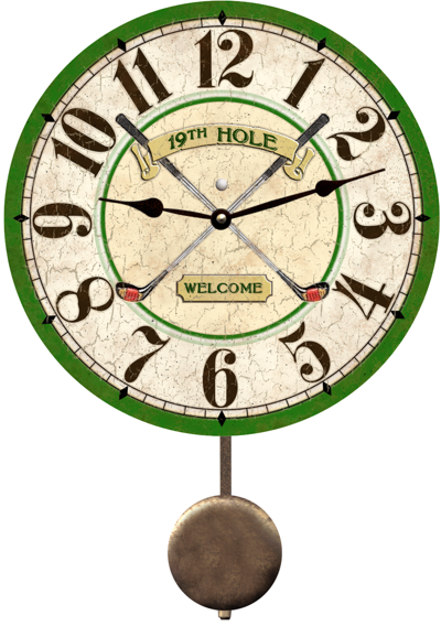 golf-clock