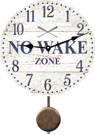 no-wake-zone-clock