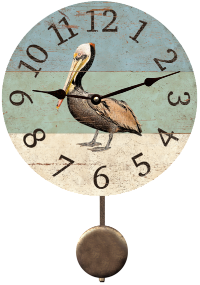 pelican-clock