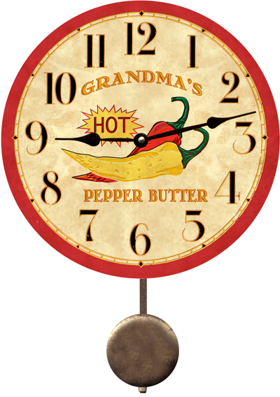 pepper-clock
