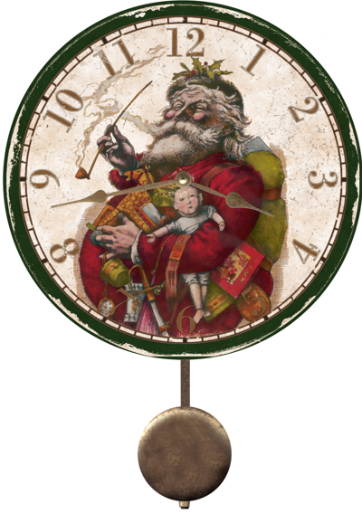 santa-clock
