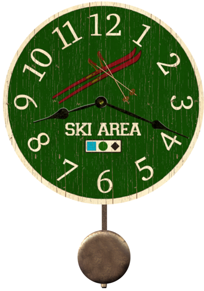 ski-clock