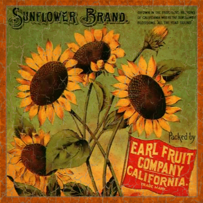 sunflower-plaque